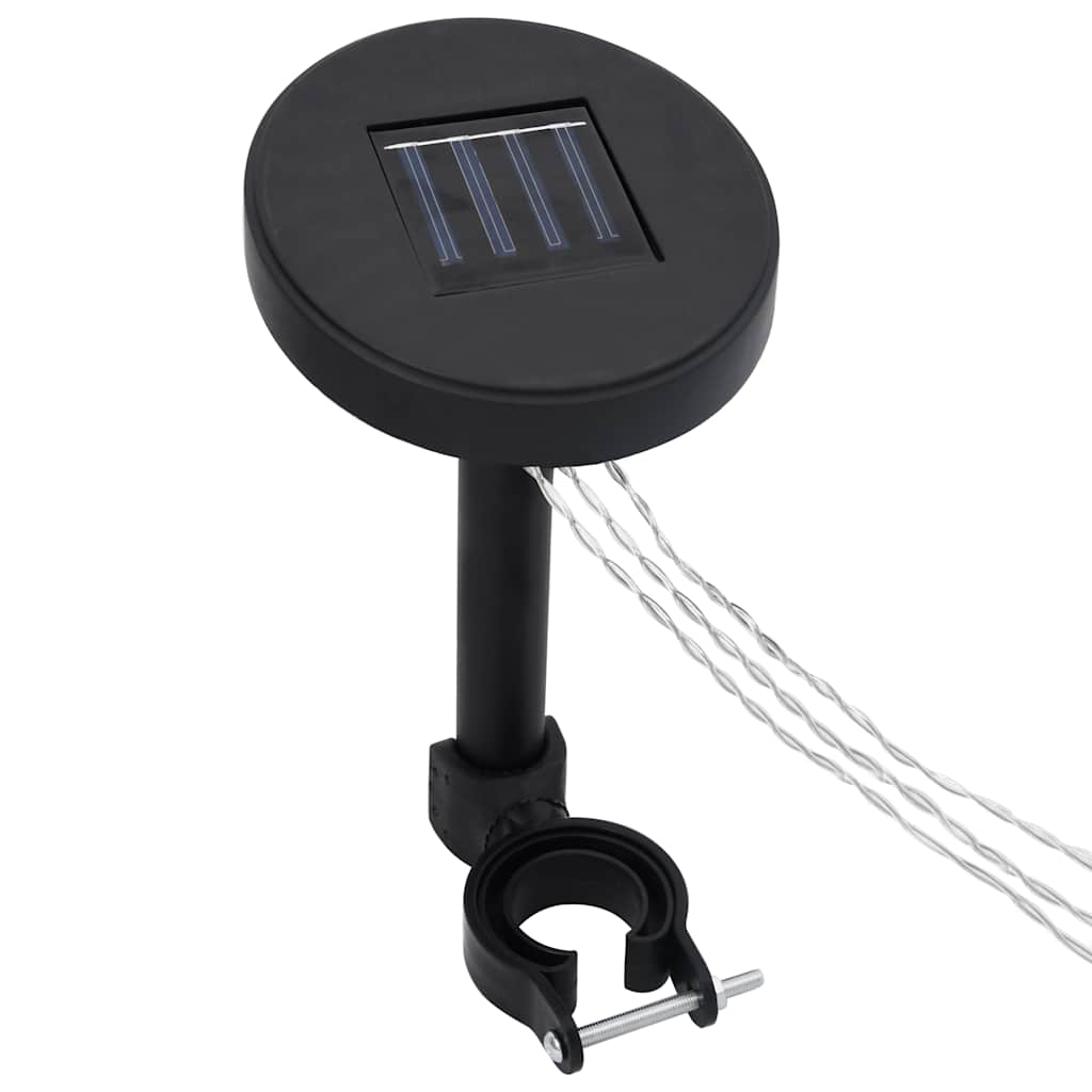 Pavilion cu acoperiș dublu&șiruri de lumini LED,antracit, 3x4 m GartenMobel Dekor