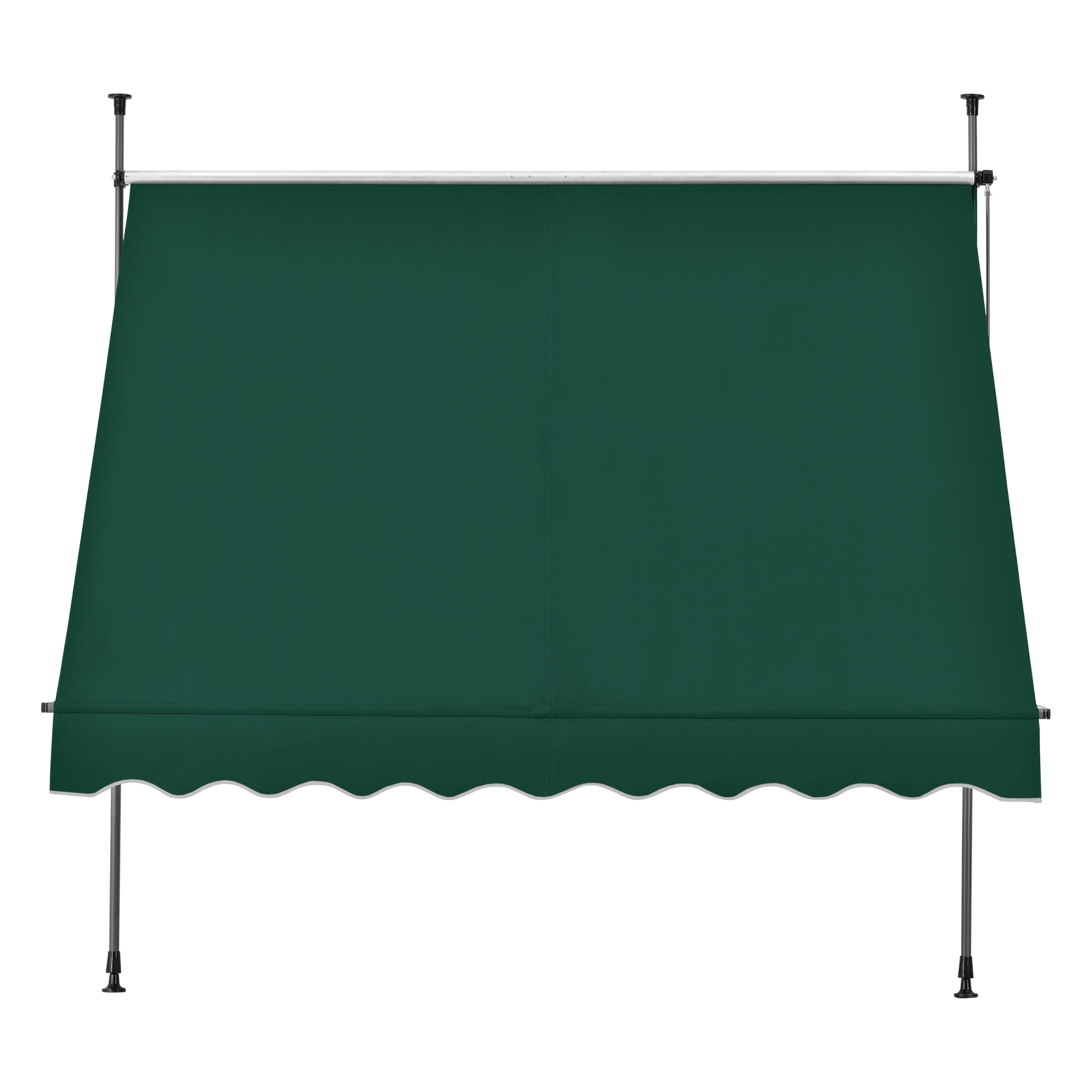Marchiză cu prindere Stem 150x120 cm, verde închis, 220-309 cm