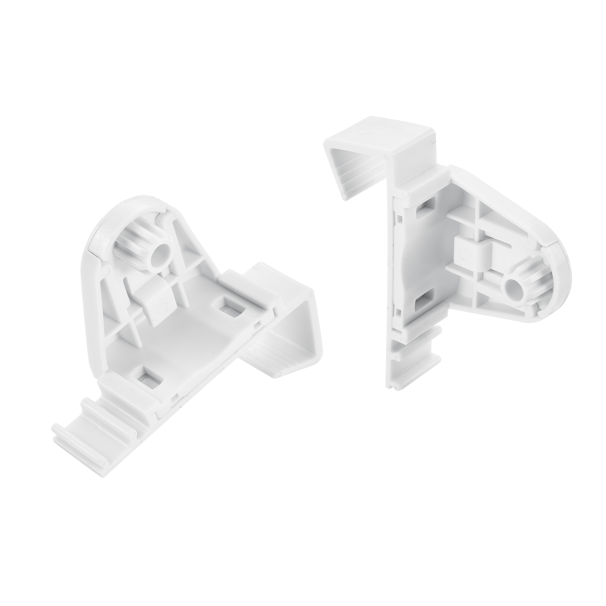 Rulou textil Klemmfix alb 45x150 cm pentru fereastra, en.casa