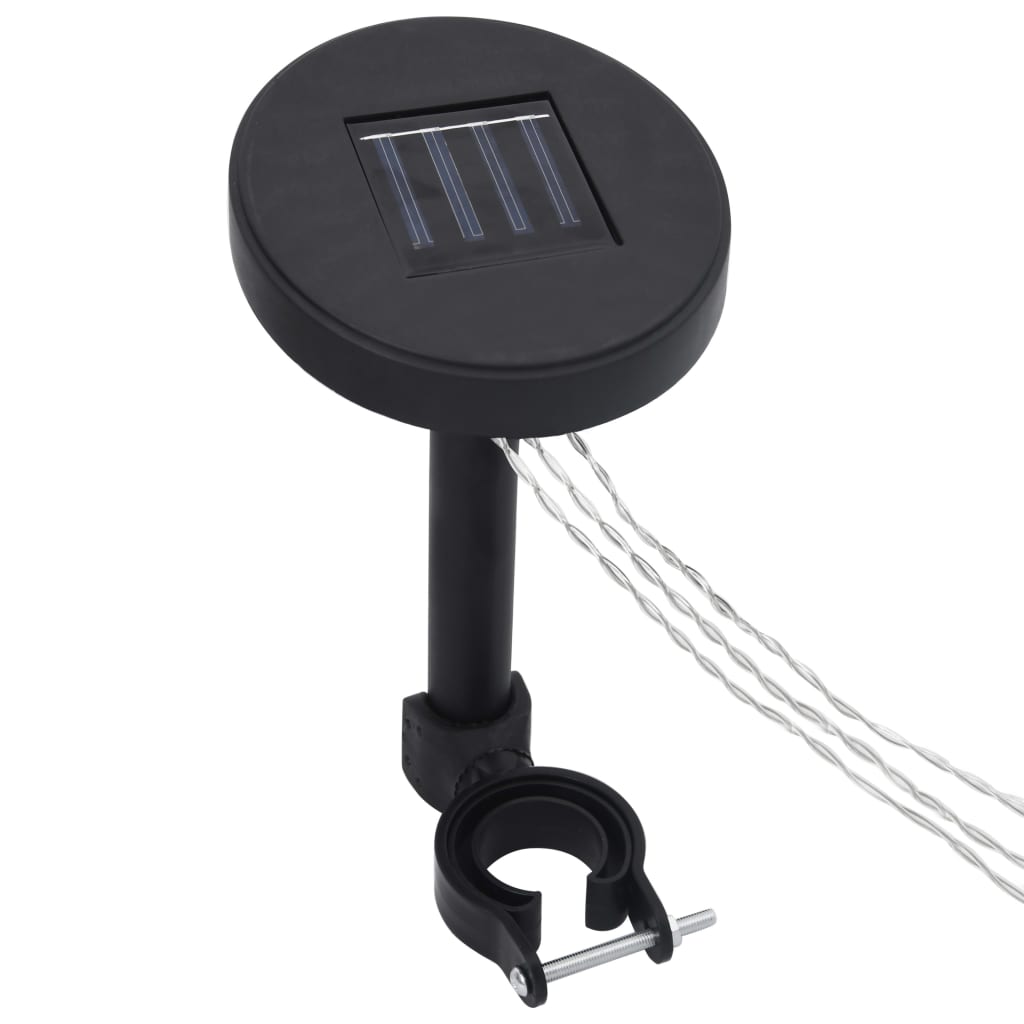 Pavilion cu plasă anti-țânțari&lumini LED, antracit, 4x3x2,73 m GartenMobel Dekor