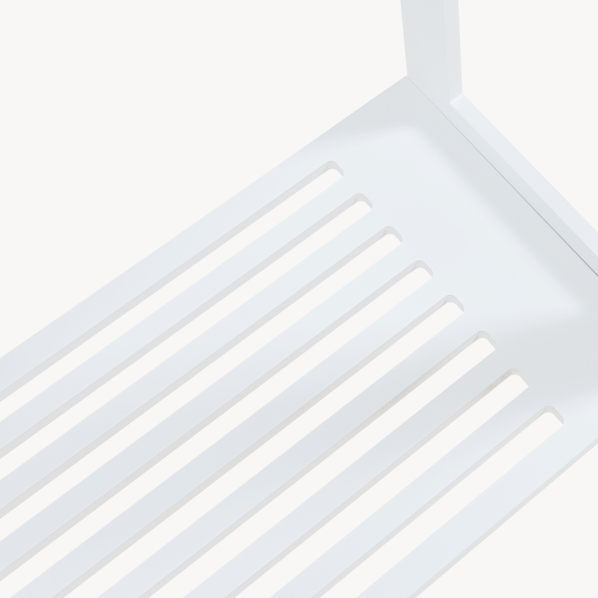 Cuier pentru copii Langeskov alb cu poliță, 78x75x35 cm