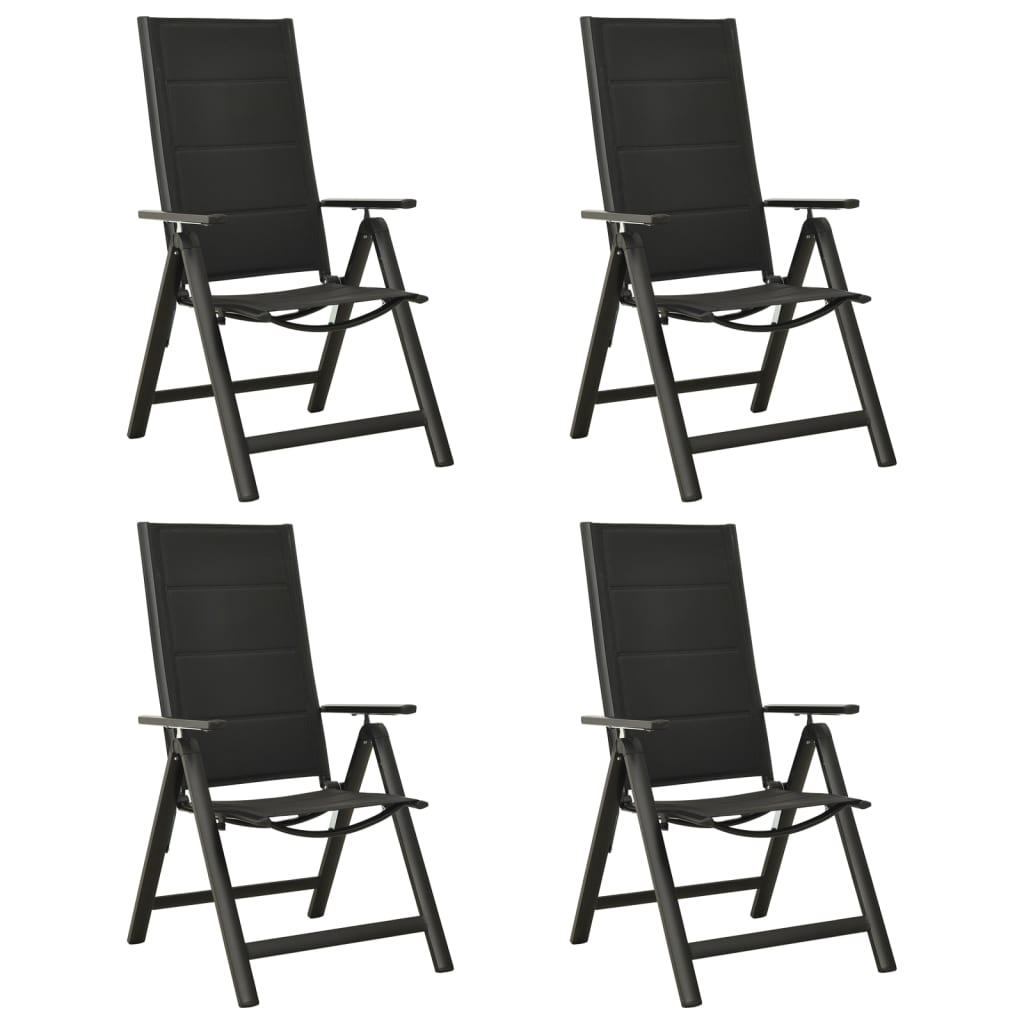 Set mobilier de grădină, 5 piese, antracit, aluminiu GartenMobel Dekor