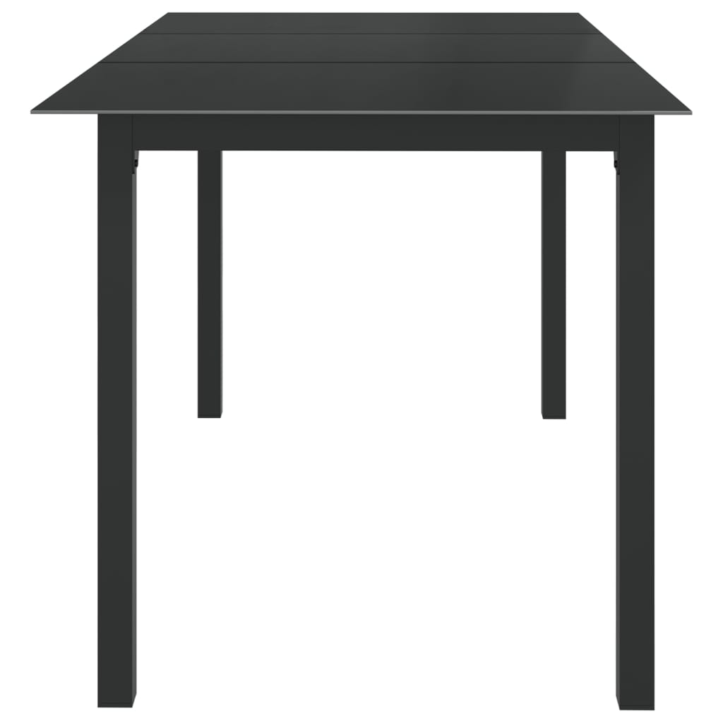 Set mobilier de grădină, 7 piese, antracit, aluminiu GartenMobel Dekor