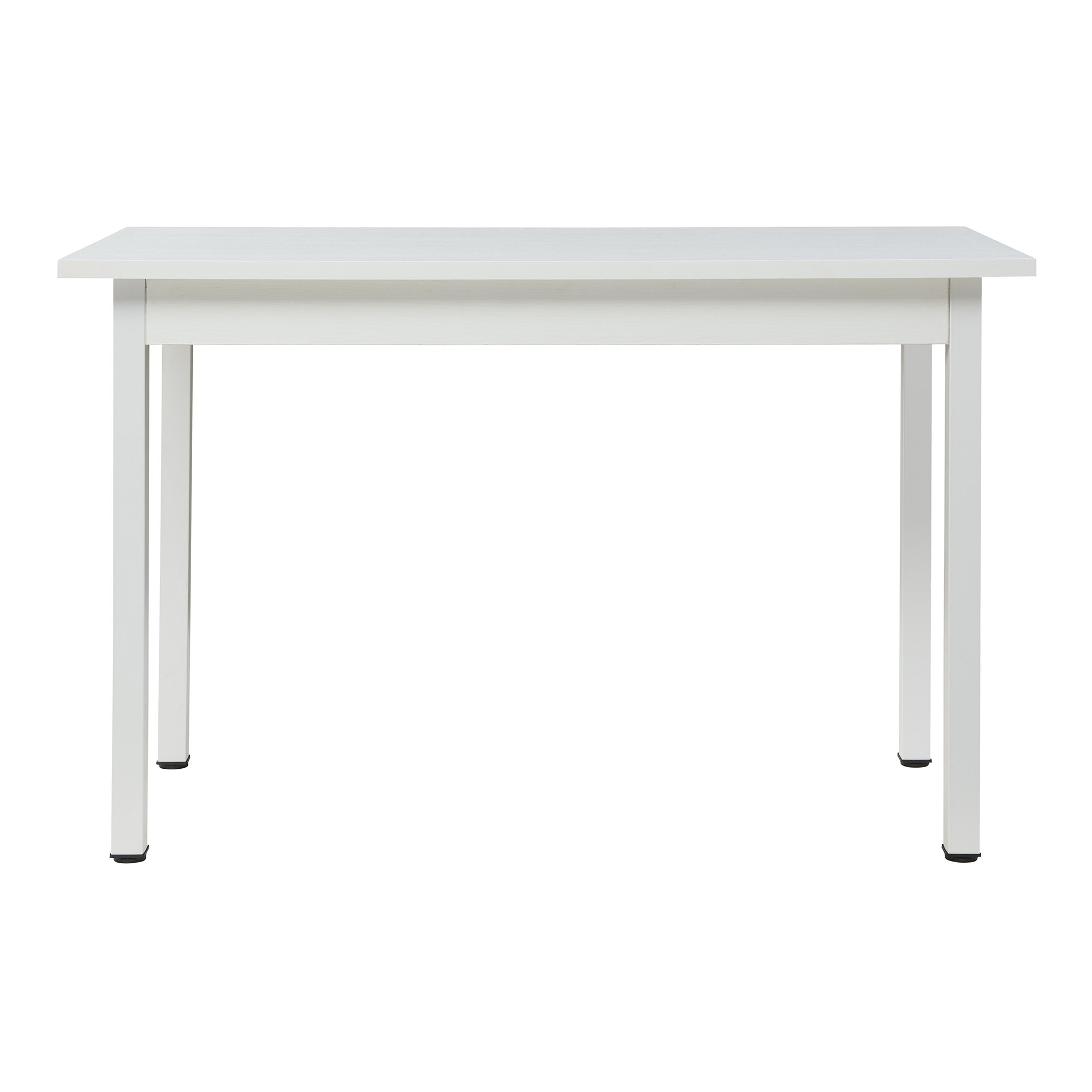 Masă de dining Den Haag albă 120x60 cm, pentru 4 persoane