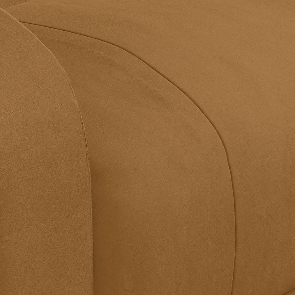 Fotoliu de masaj electric, maro, catifea GartenMobel Dekor