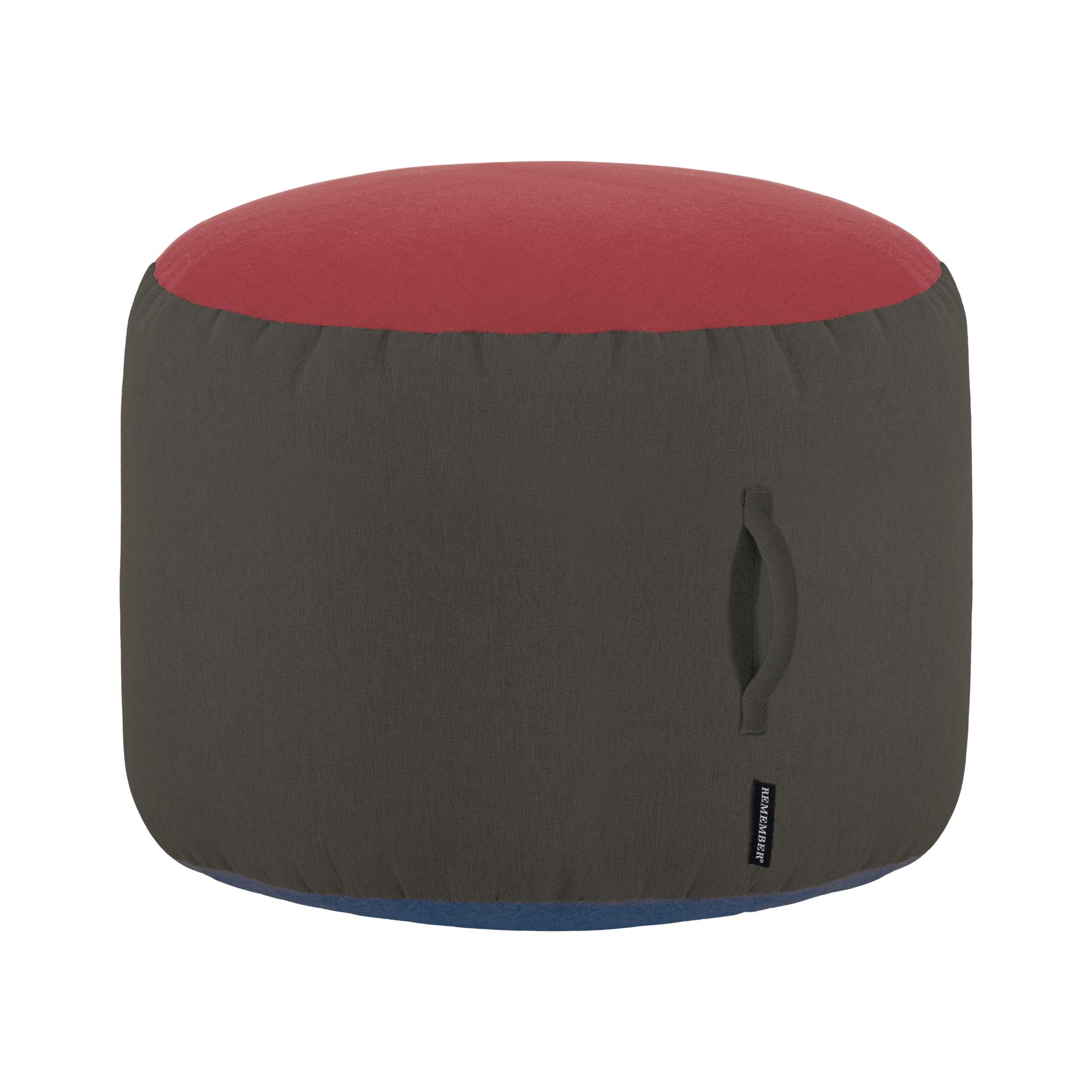 Pouf Stone REMEMBER Ø 55 cm, reversibil, multicolor