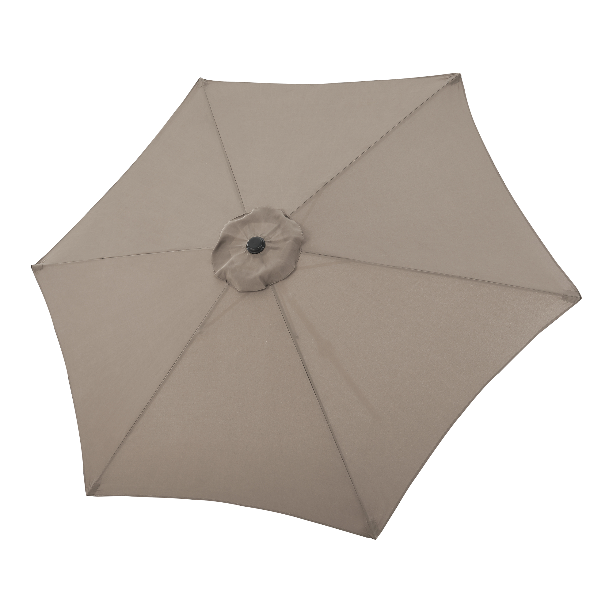 Umbrelă de grădină Altino cu articulație de înclinare, khaki, 270 cm