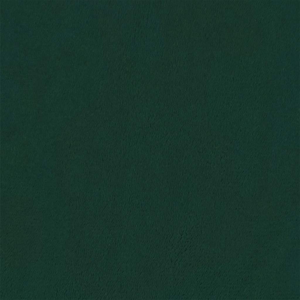 Tăblie de pat cu LED, verde închis, 200x5x118/128 cm, catifea GartenMobel Dekor