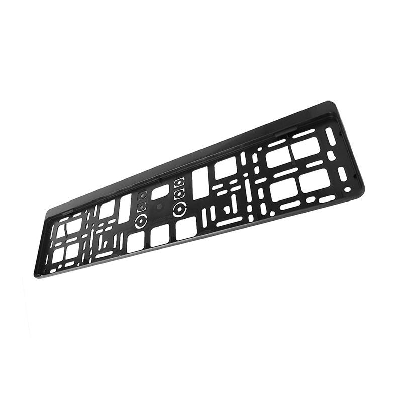 Suport număr înmatriculare auto universal negru RoGroup