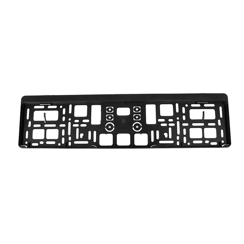 Suport număr înmatriculare auto universal negru RoGroup