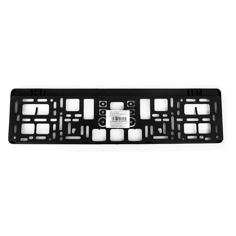 Suport număr înmatriculare auto universal negru RoGroup