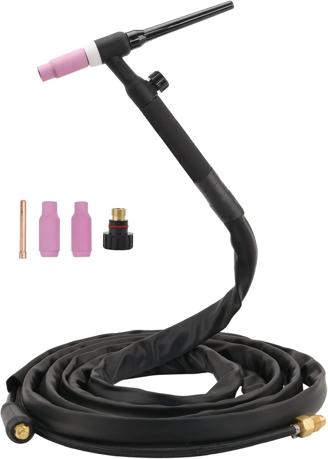 Pistolet TIG SR17V cu ventil manual, mufă DX50 și cablu 4 m