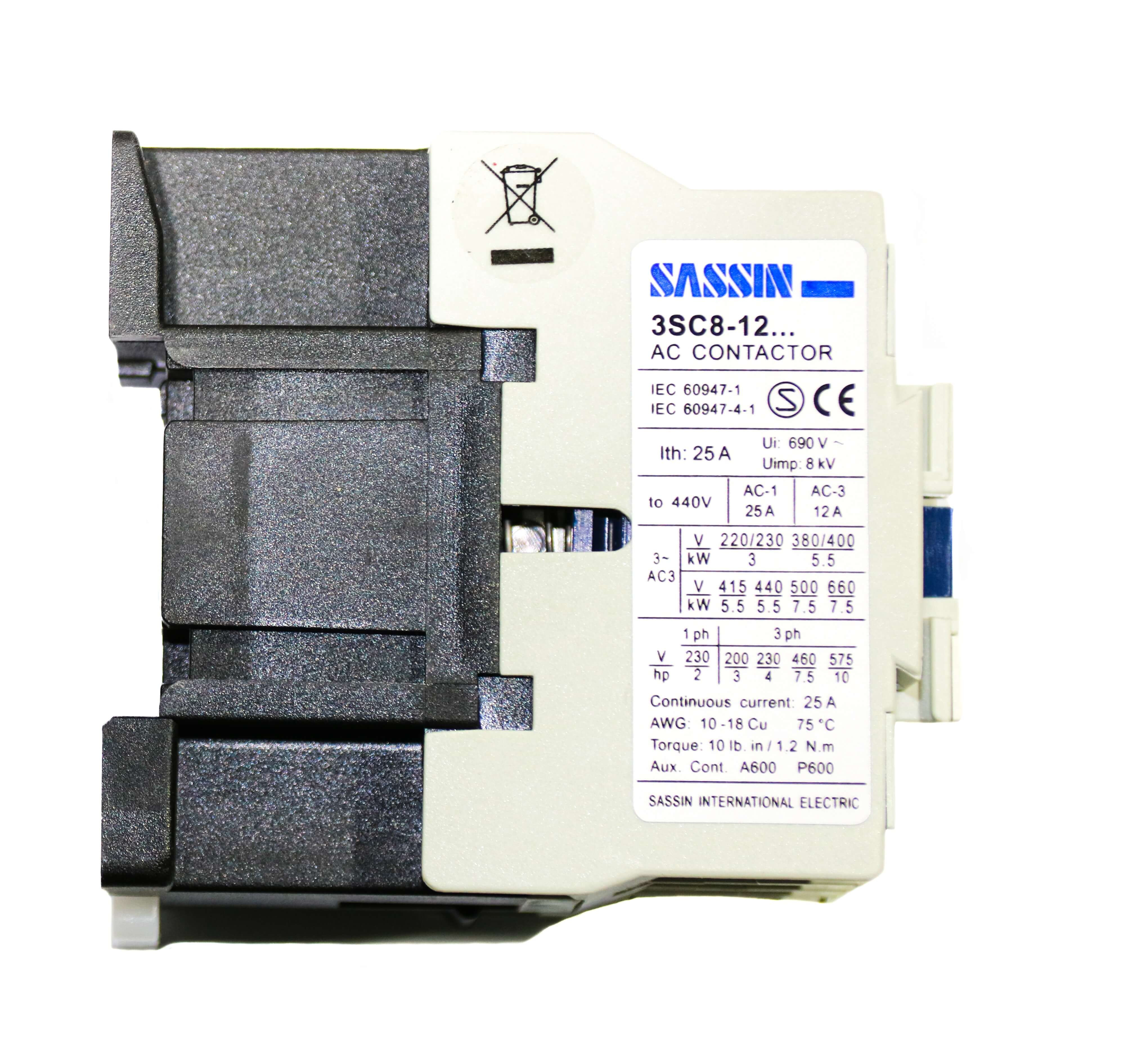 Contactor 24V TELWIN cod 122694 pentru aparate de sudură compatibile