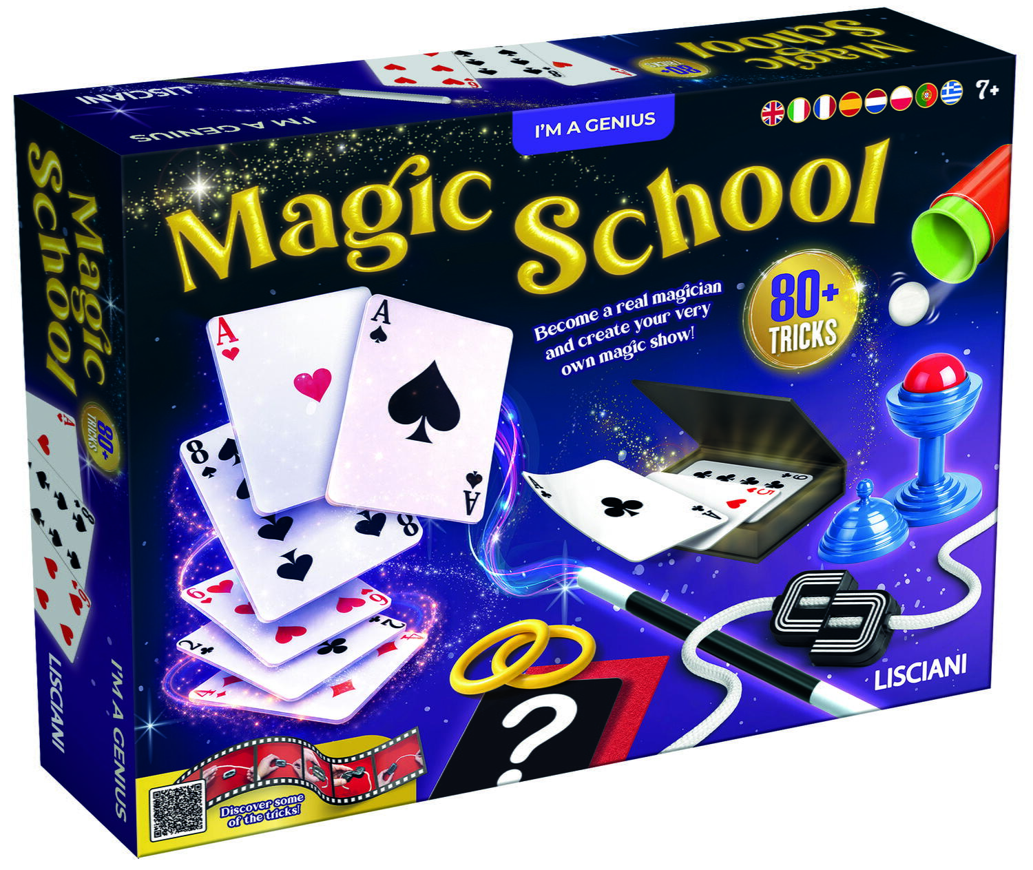 Micul geniu - Scoala de magie (80 de trucuri) PlayLearn Toys