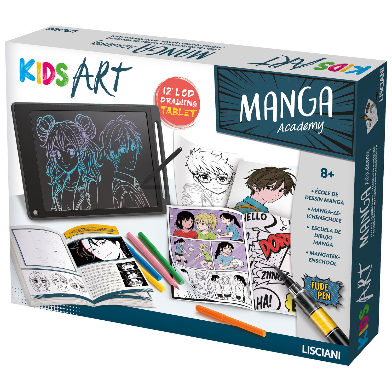 Tableta pentru desen KIDS ART- Academia Manga PlayLearn Toys