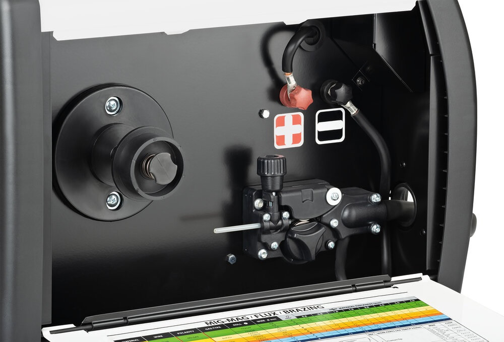 Aparat de sudură Telwin Maxima 200 Synergic, MIG-MAG multiproces, 230V