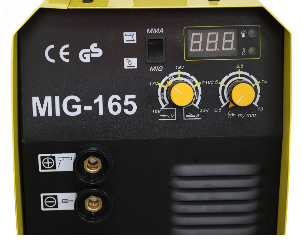 Invertor de sudura Intensiv MIG/MMA 165A, cu gaz si fara gaz, 230V