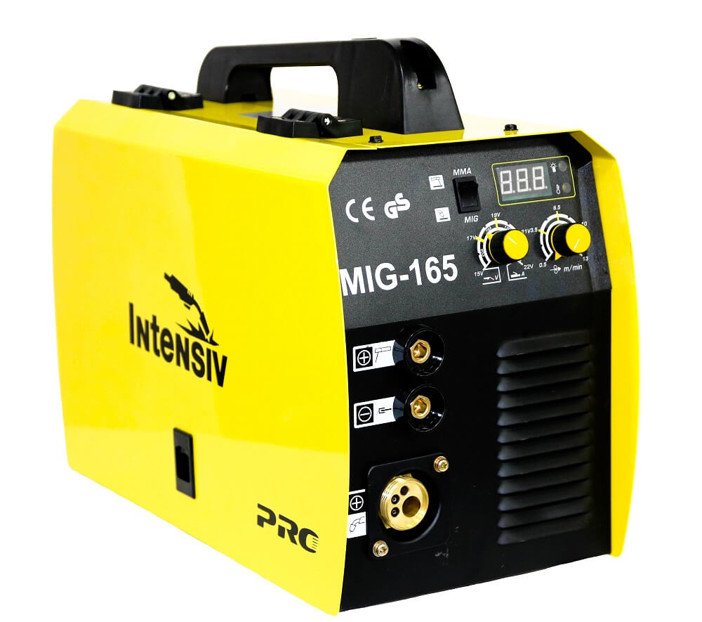Invertor de sudura Intensiv MIG/MMA 165A, cu gaz si fara gaz, 230V