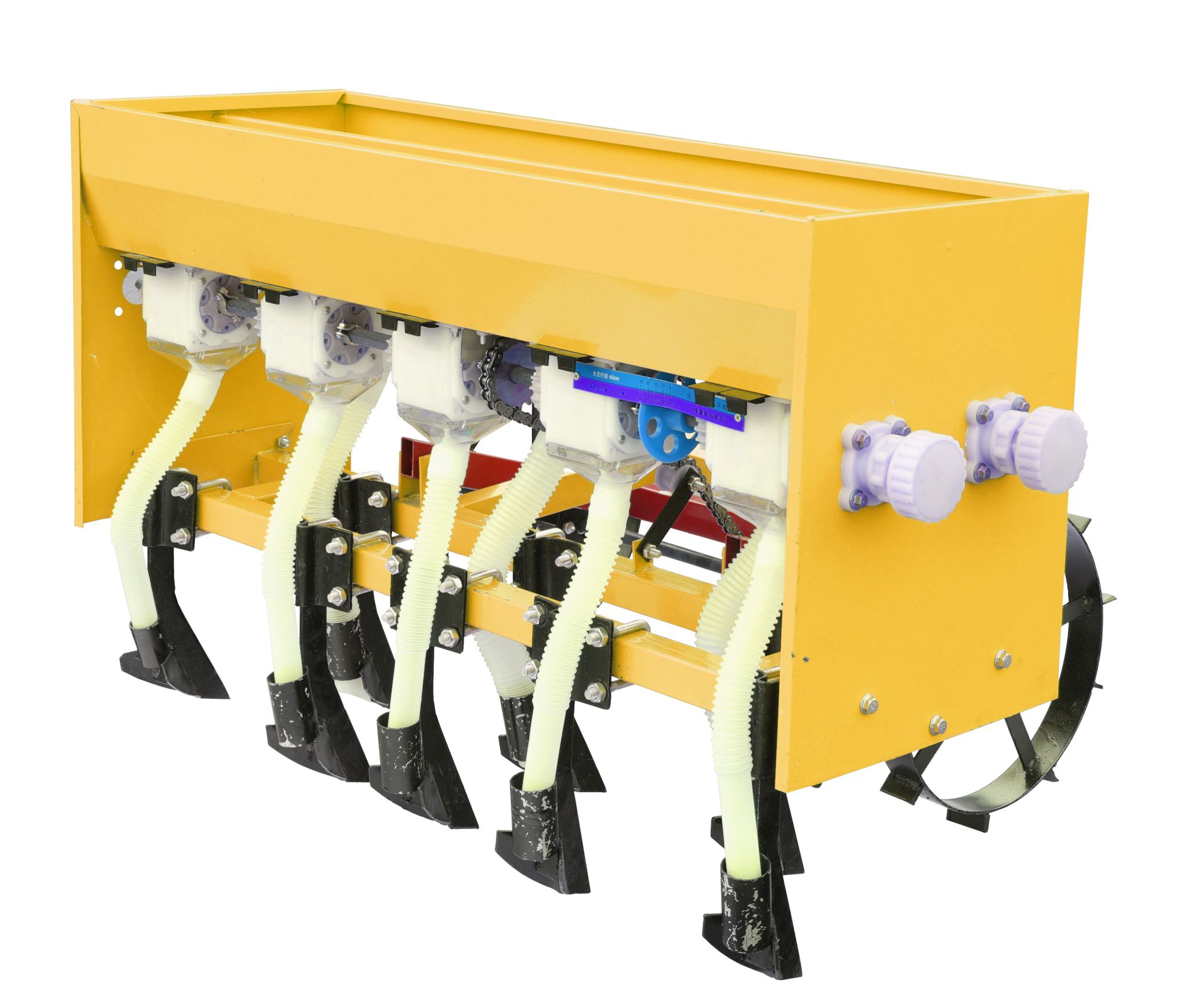 Semănătoare cereale ProGarden 25L pentru minitractoare Campo T12 și T18