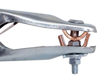 Cleste de masa pentru sudura TELWIN 300A cu fixare ferma si contact stabil