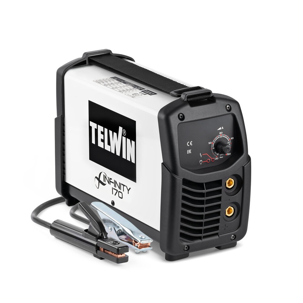 Invertor sudură TELWIN Infinity 170 MMA/TIG DC, 230 V, compact