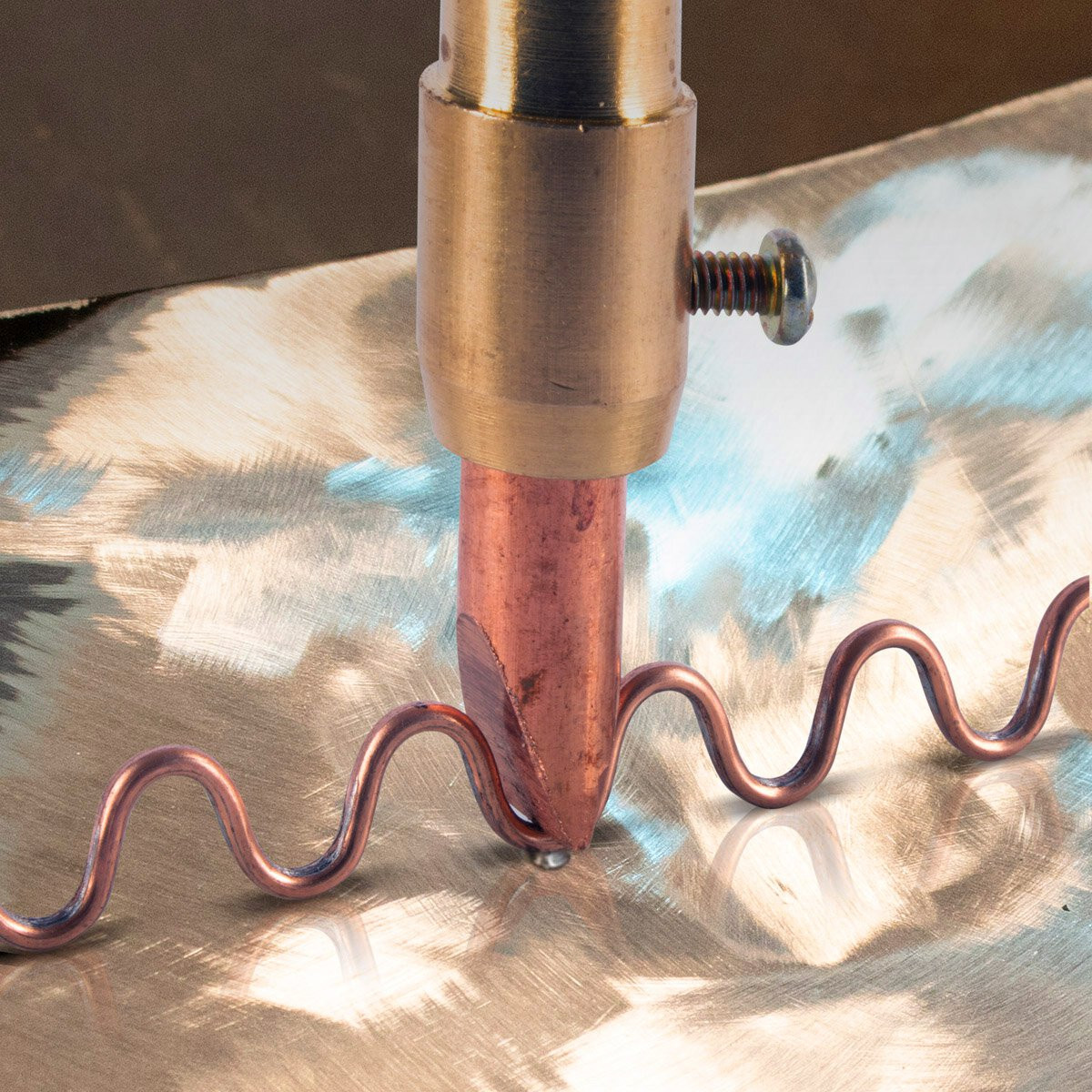 Electrod spotter pentru sârmă ondulată și sudură în puncte Intensiv