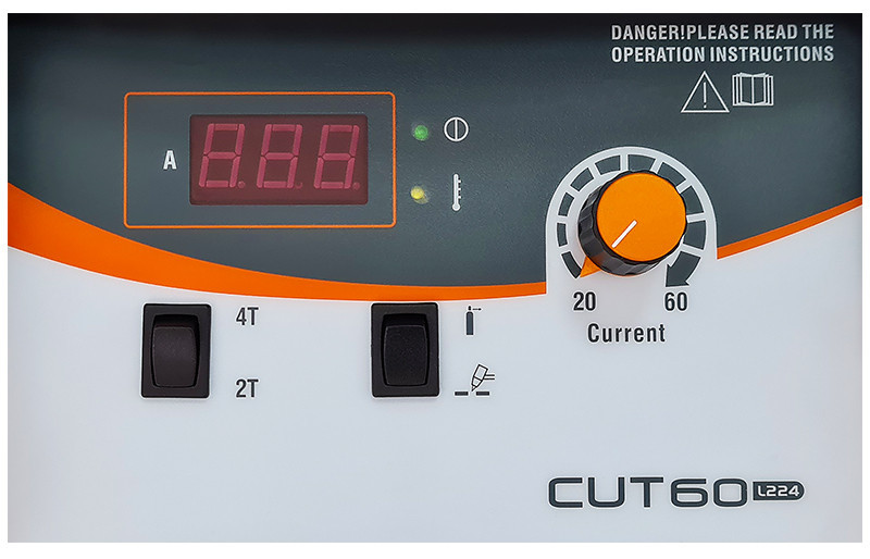 Aparat de tăiere cu plasmă Jasic CUT 60A L224 cu arc pilot și port CNC