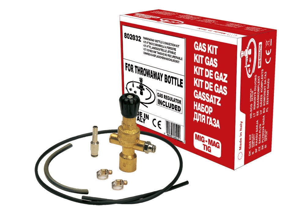 Kit sudură MIG-MAG Telwin pentru butelie de unică folosință 802032