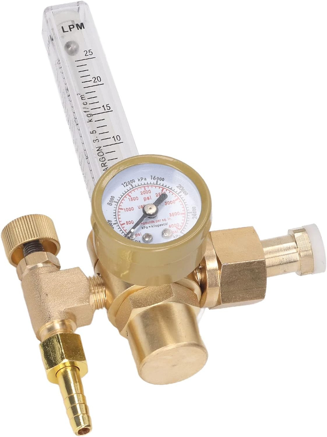 Reductor de presiune Argon/CO2 cu rotametru si manometru 25 l/min