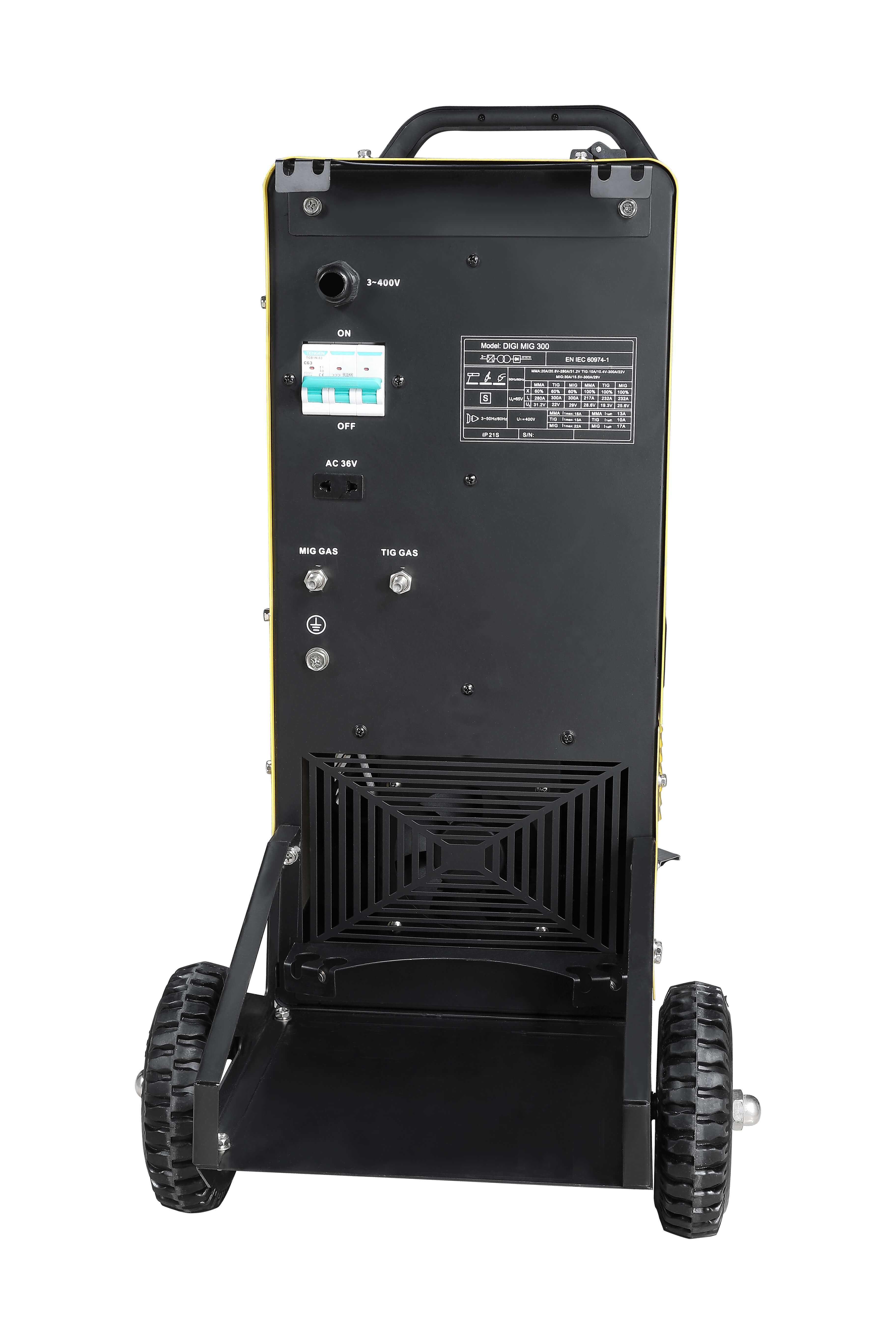 Aparat de sudura Intensiv DIGI MIG 300, MIG/MMA/TIG Pulse, 300A, 400V