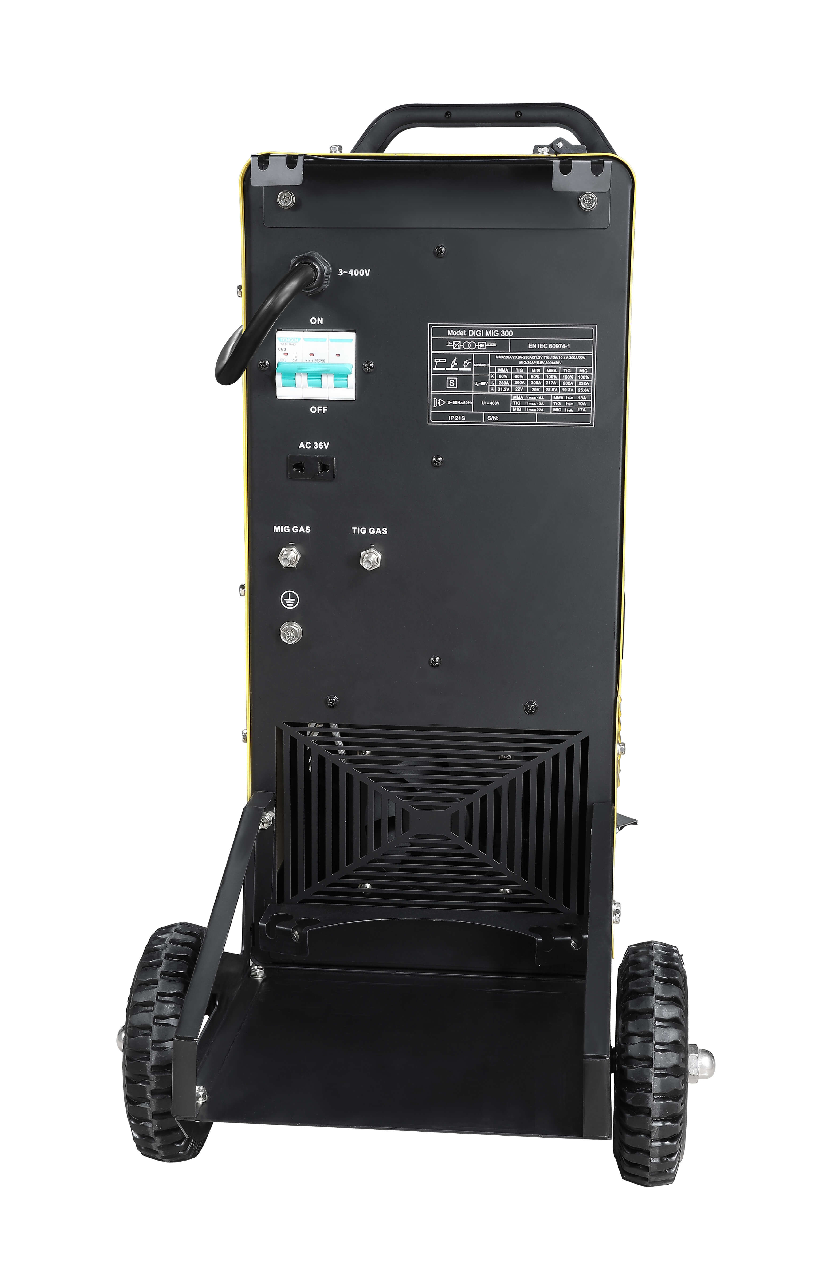 Aparat de sudura Intensiv DIGI MIG 300, MIG/MMA/TIG Pulse, 300A, 400V