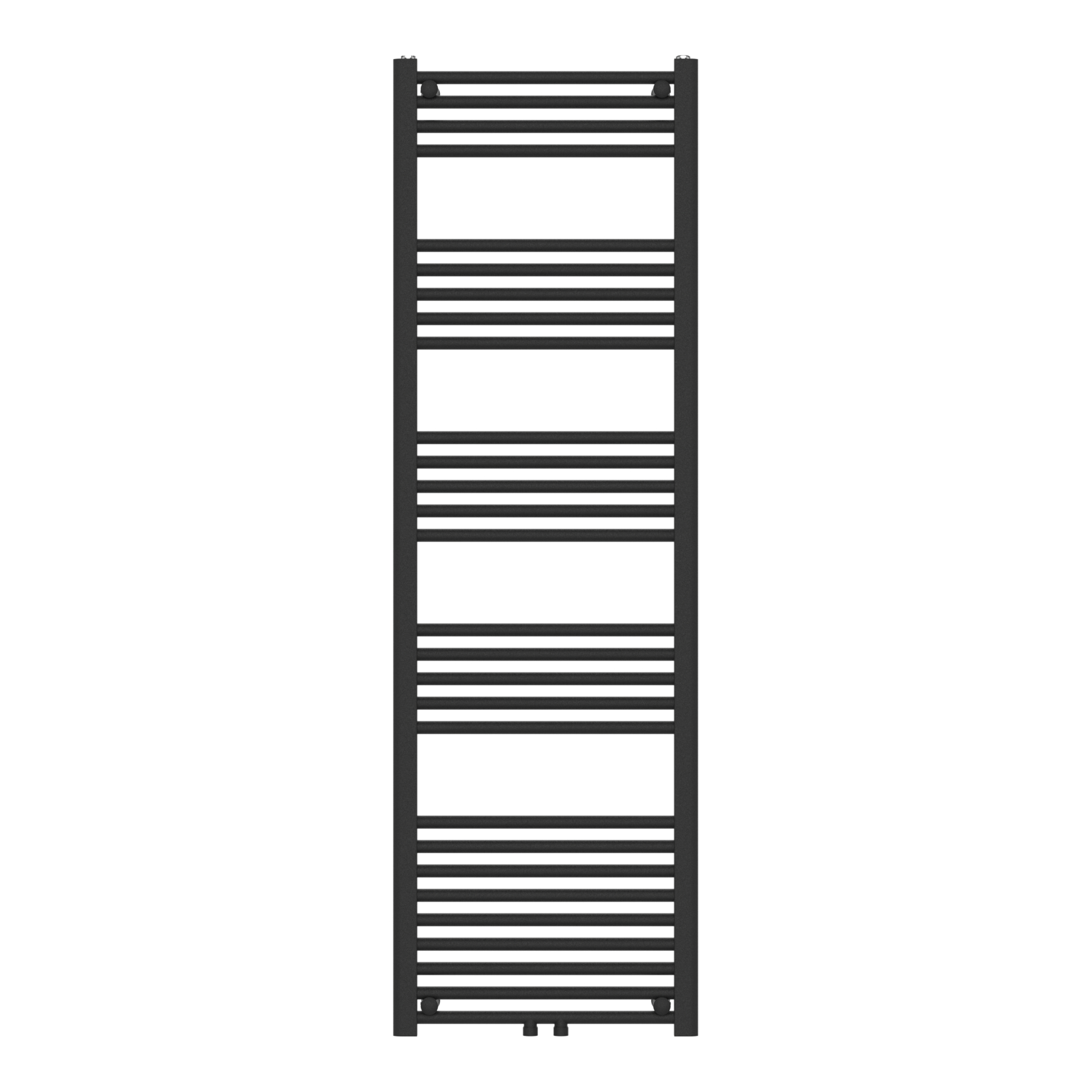 Portprosop calorifer baie Voss 160x50 cm, negru, 655 W