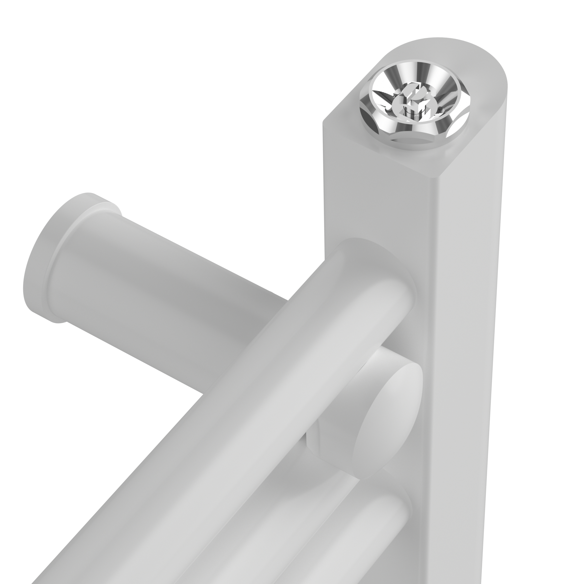 Portprosop calorifer baie Voss 160x50 cm, alb, 655W, otel