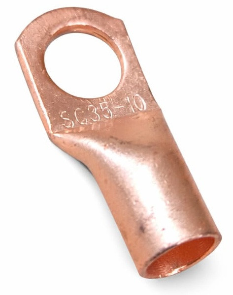 Papuc electric SC 35-10 din cupru cositorit pentru conexiuni electrice