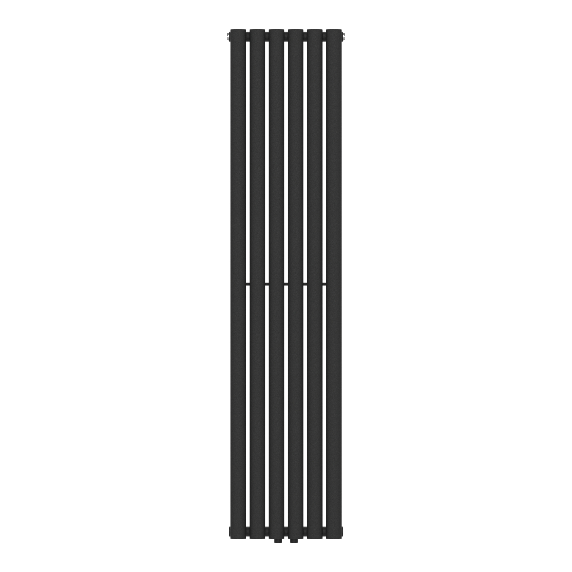 Radiator vertical de baie Nore, negru, 160x36 cm, 636W, otel