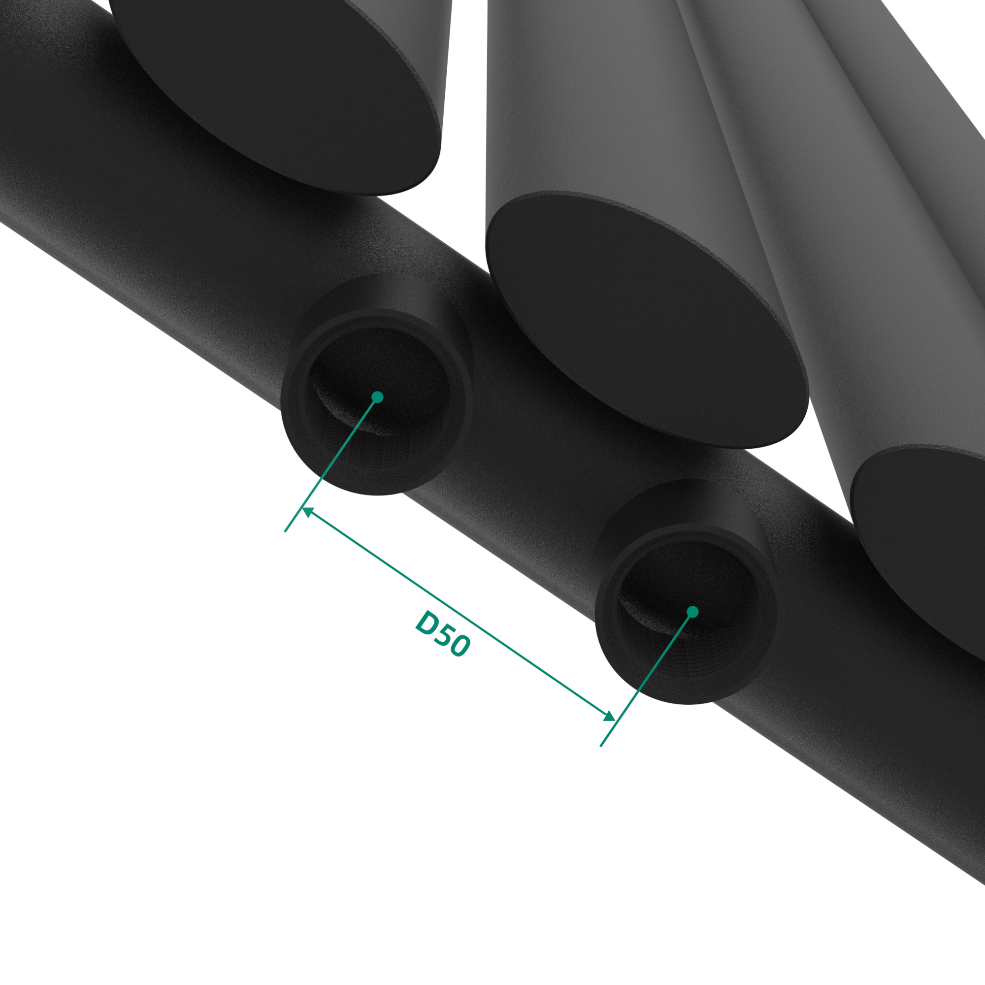 Calorifer baie vertical Nore negru 180x36 cm, 707W, otel