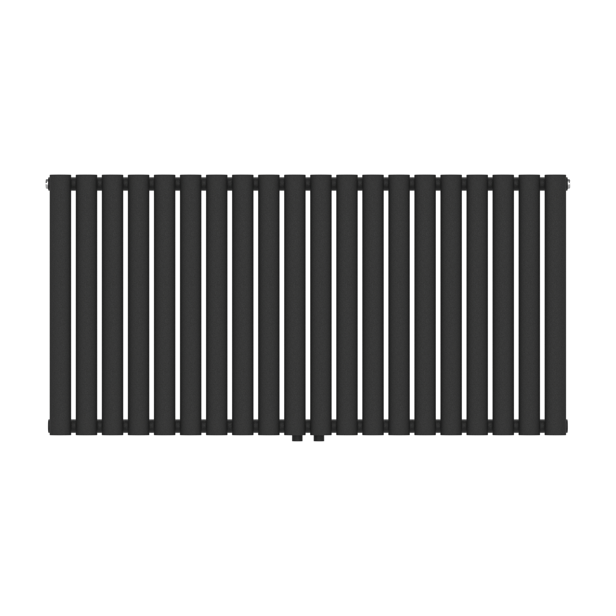 Calorifer design Nore negru 60x120 cm, 857W, montaj pe perete