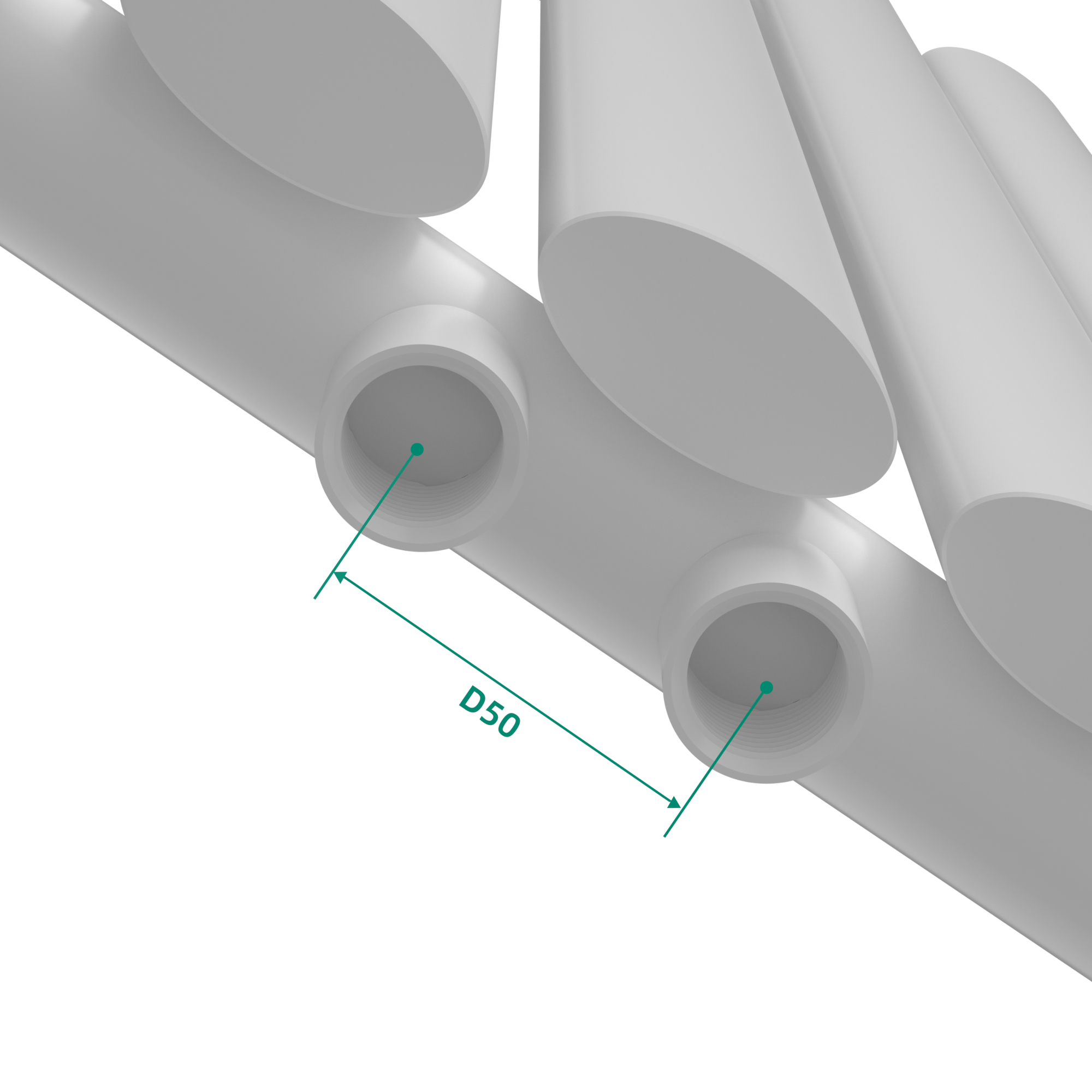 Calorifer panou Nore alb 60x90 cm, 653W, montaj pe perete