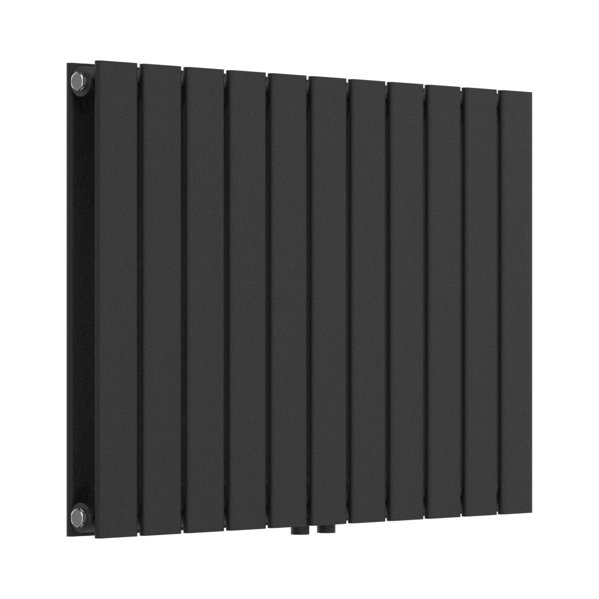 Radiator panou Nore negru 60x80 cm, dublu strat, 1097W