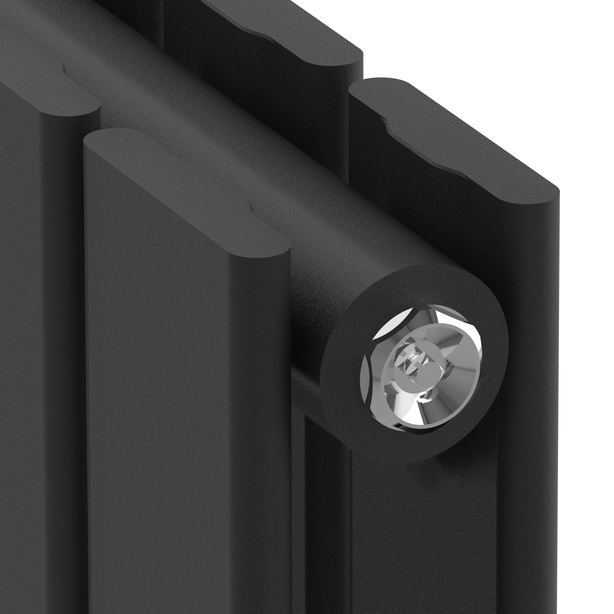 Radiator panou Nore negru 60x80 cm, dublu strat, 1097W