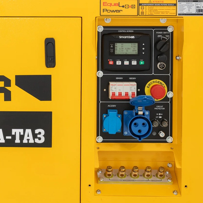 Generator diesel insonorizat Stager YDE15000TA-TA3, 11.5 kW, 230V/400V