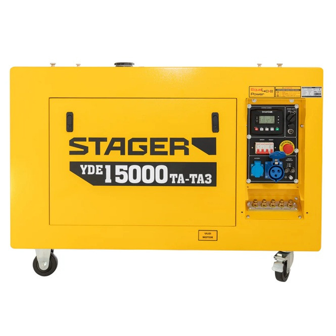 Generator diesel insonorizat Stager YDE15000TA-TA3, 11.5 kW, 230V/400V