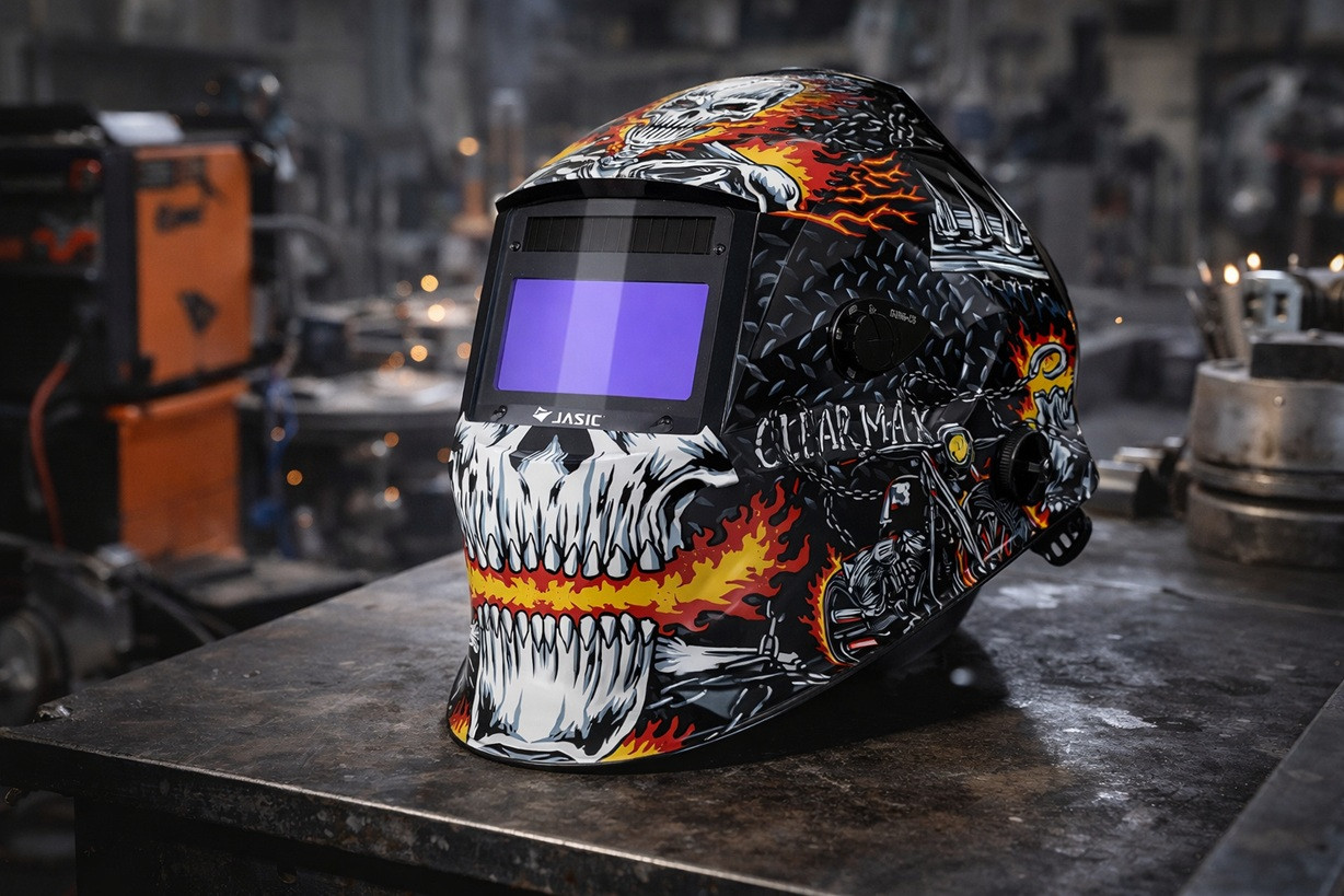 Masca de sudura automata JASIC INFERNO-X cu 4 senzori si filtru LCD