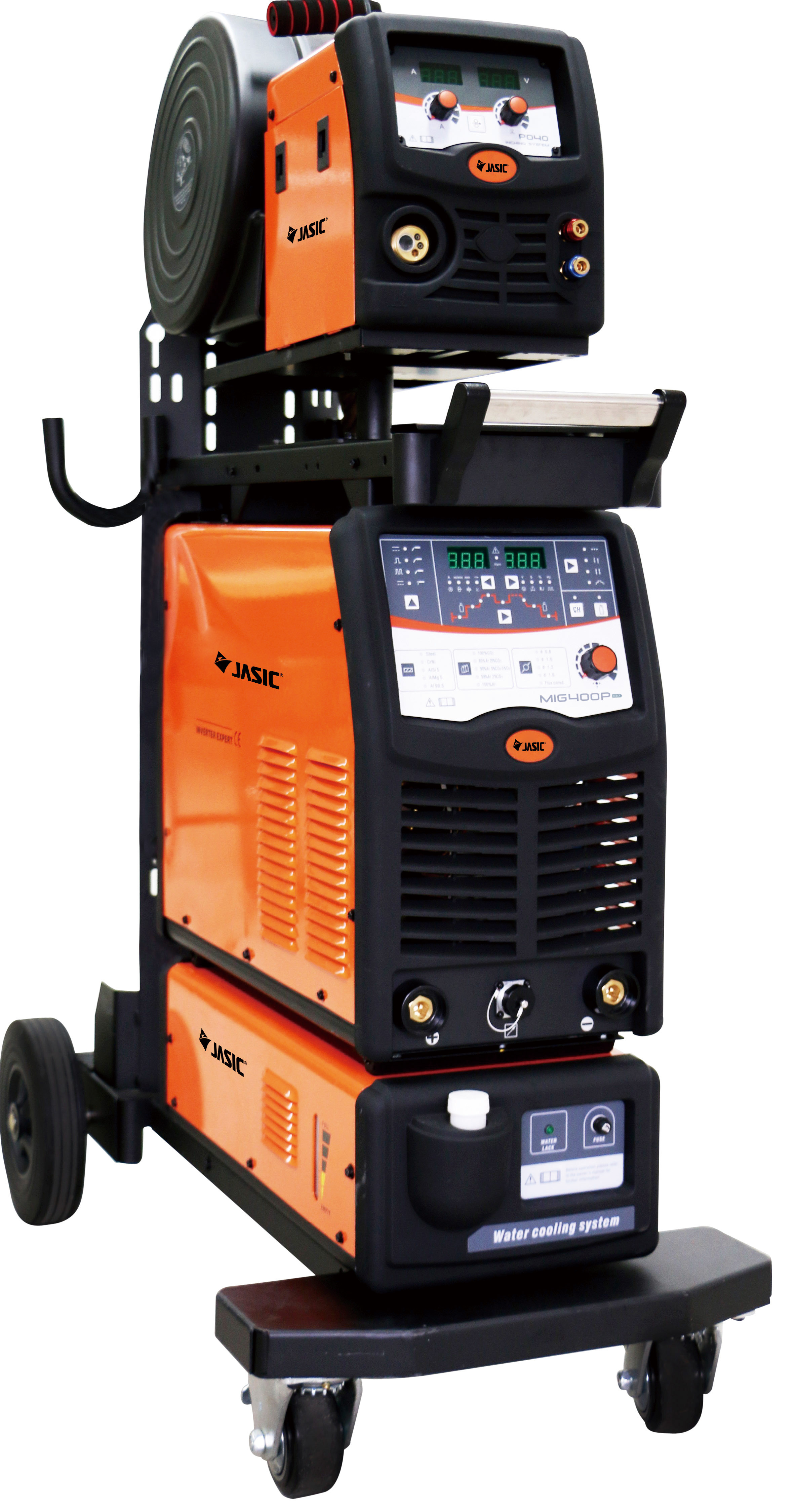 Aparat de sudura MIG-MAG Jasic MIG 400 Pulse Synergic N317, 400 V