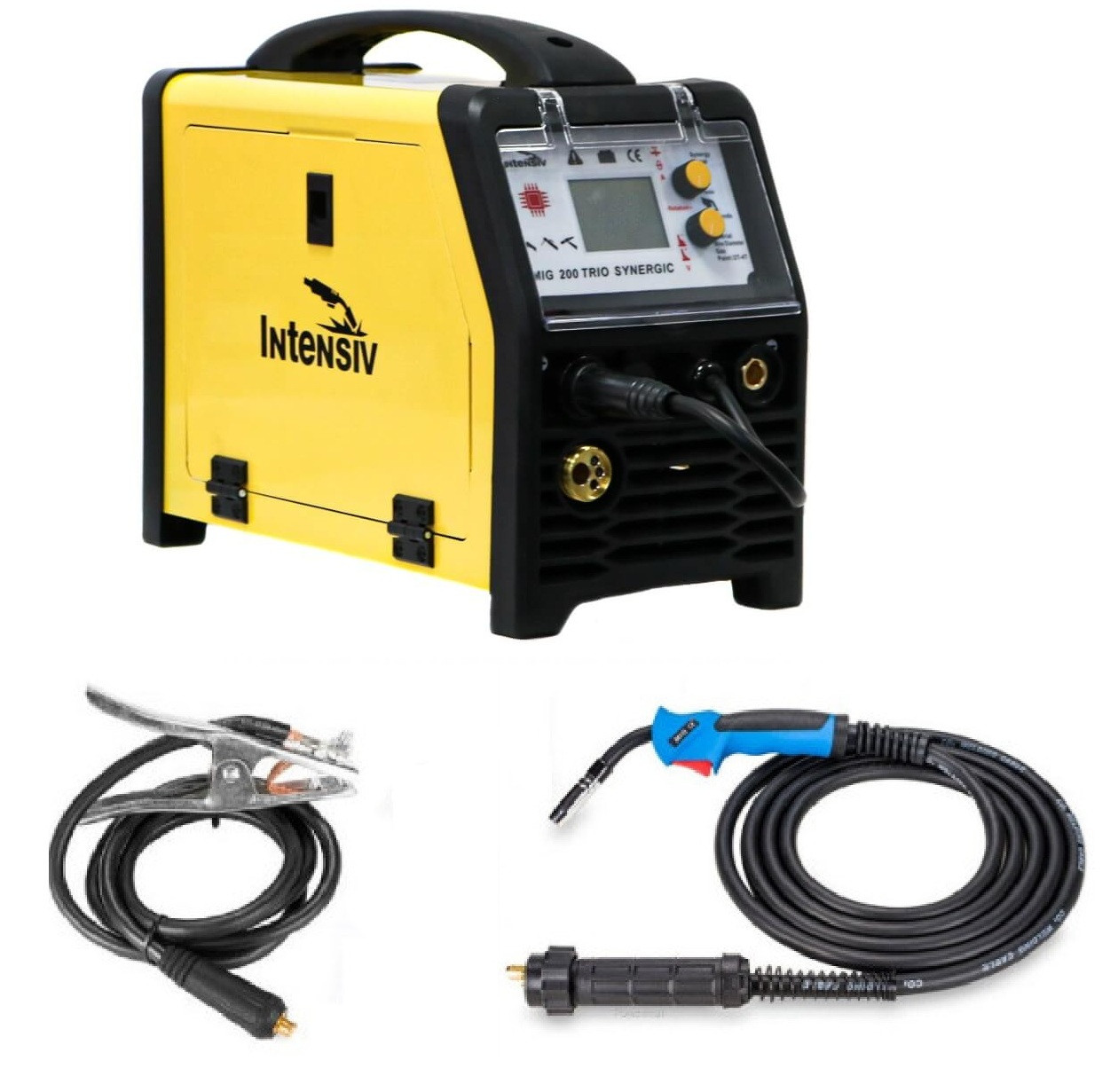 Aparat de sudura Intensiv MIG 200 Trio Synergic MIG/TIG/MMA 230V