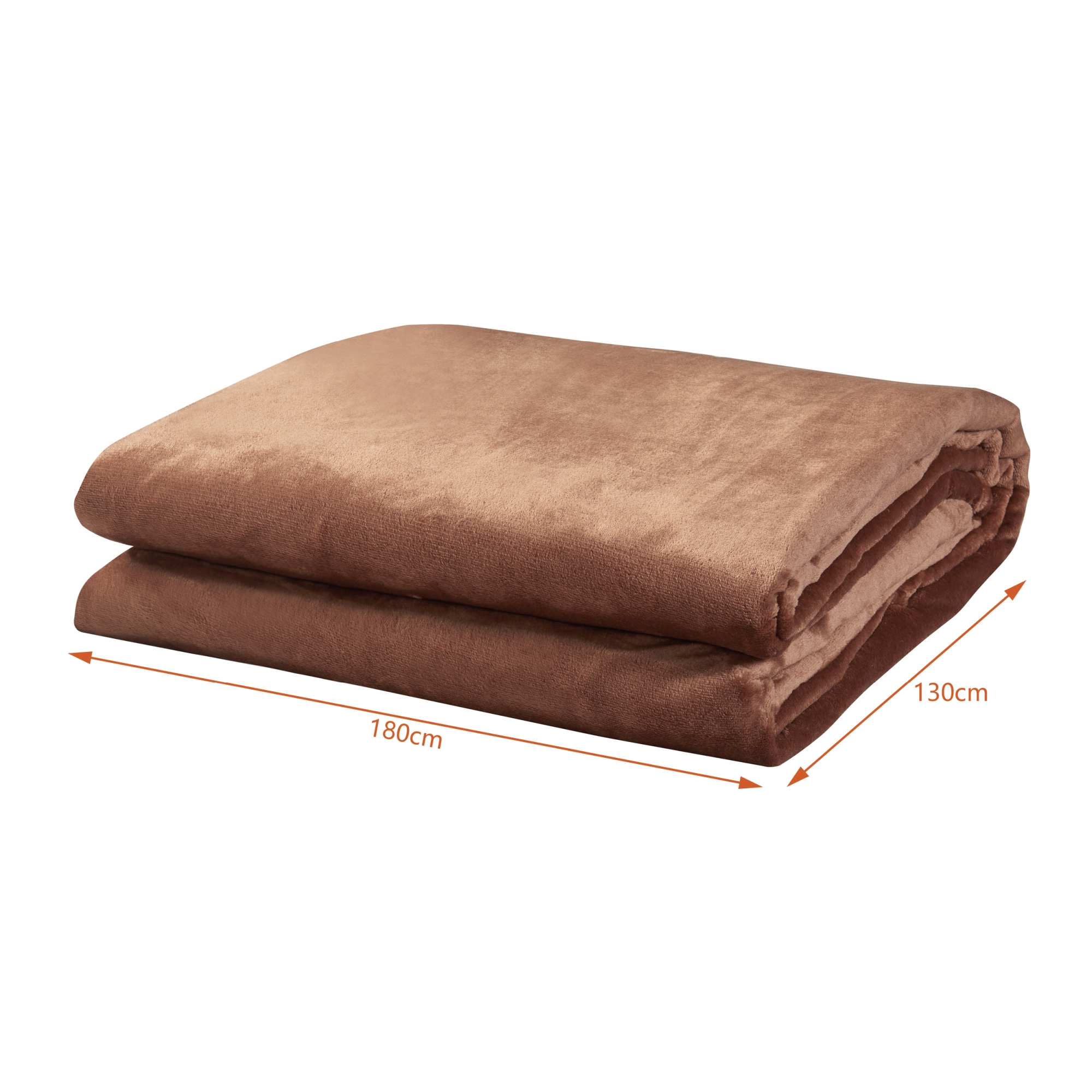 Patura electrica maro 180x130 cm cu 10 trepte de incalzire si timer