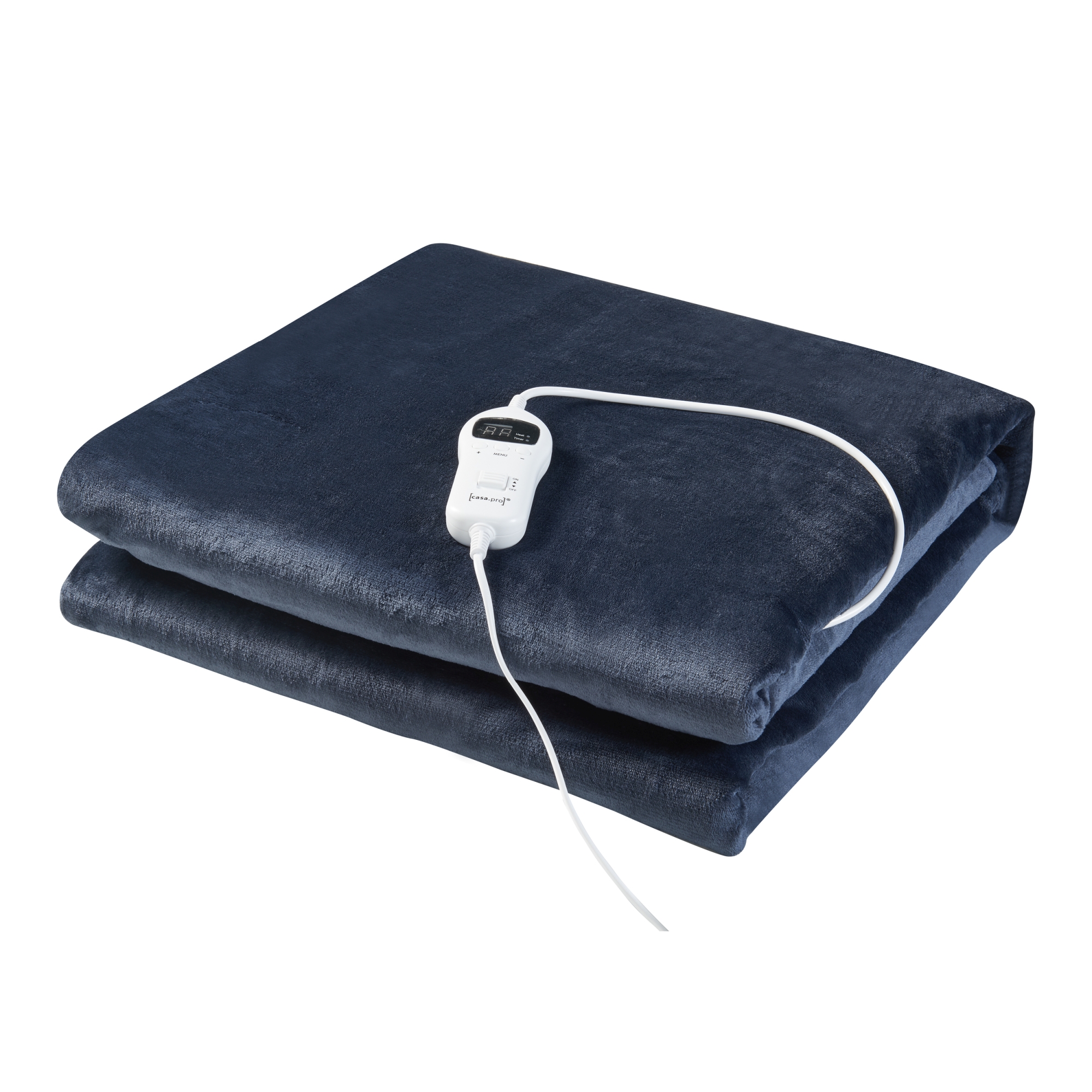 Pătură electrică Archi 180x130 cm albastru închis, 10 trepte