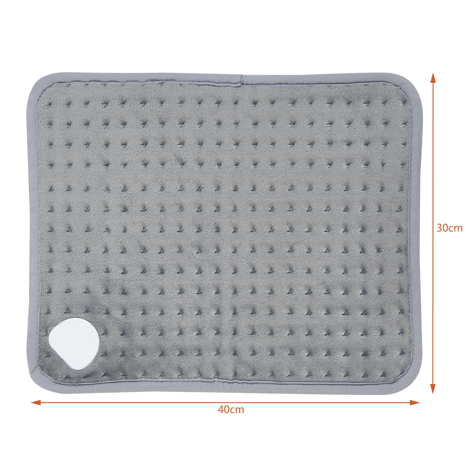 Perna electrica Bella 80W 40x30 cm, 4 trepte de incalzire, gri