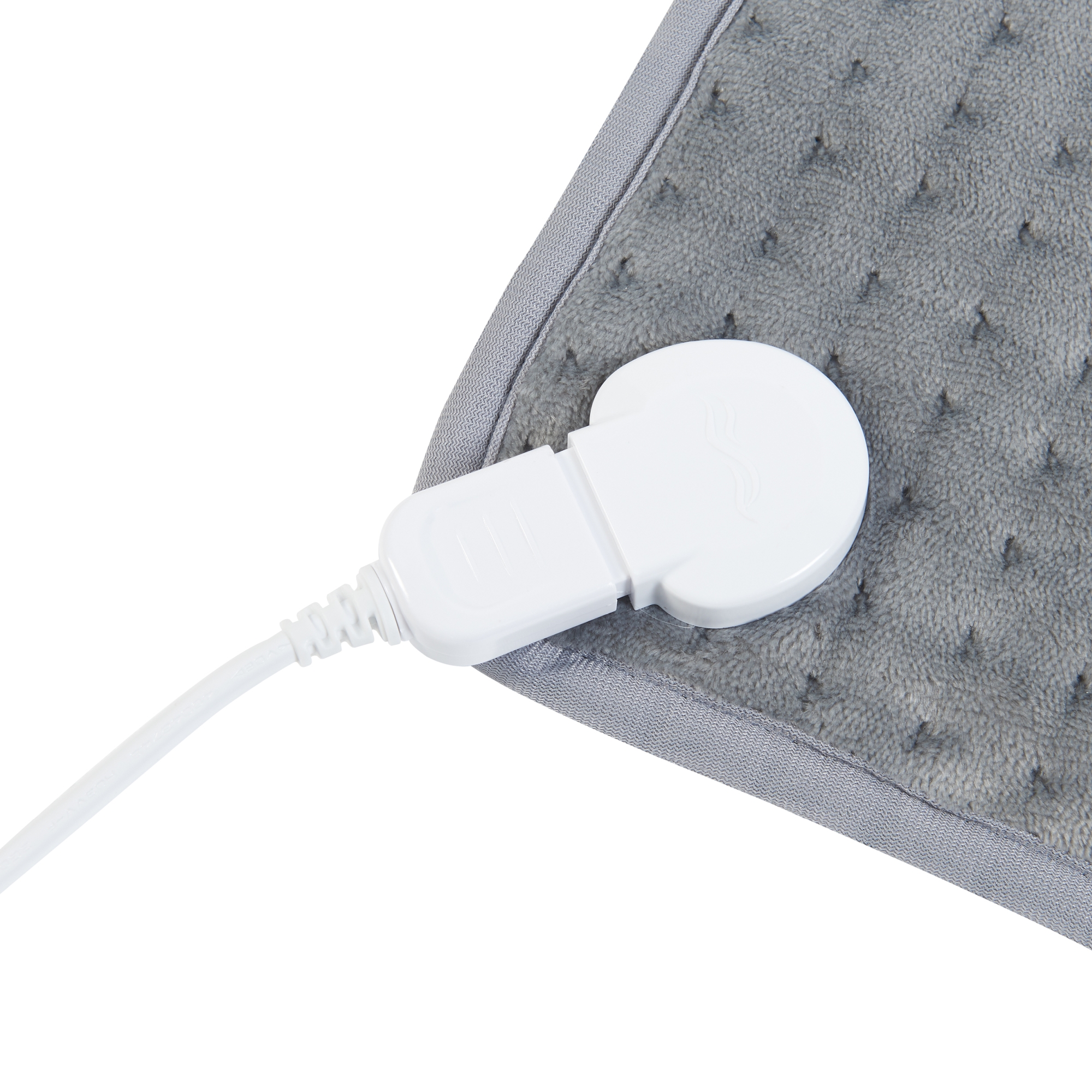 Perna electrica Bella 80W 40x30 cm, 4 trepte de incalzire, gri