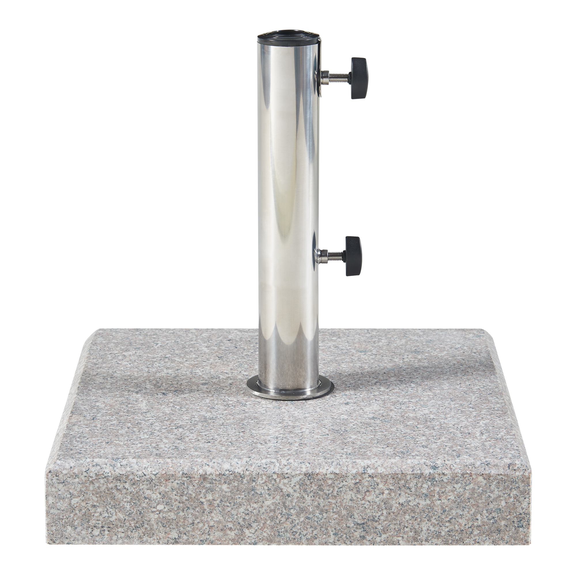 Suport pentru umbrelă de grădină Bomba din granit 38x38x6,5 cm